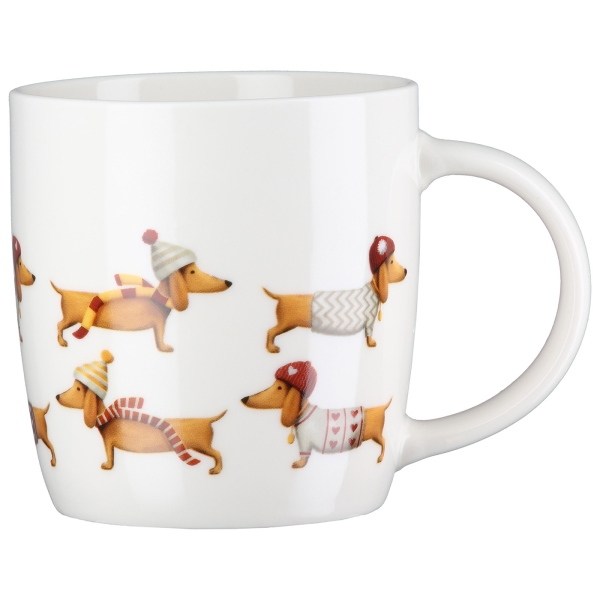 Frieda-mok met teckelmotieven