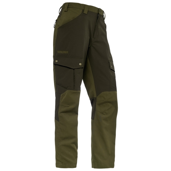 Stretch broek Siegen bruin/olijf