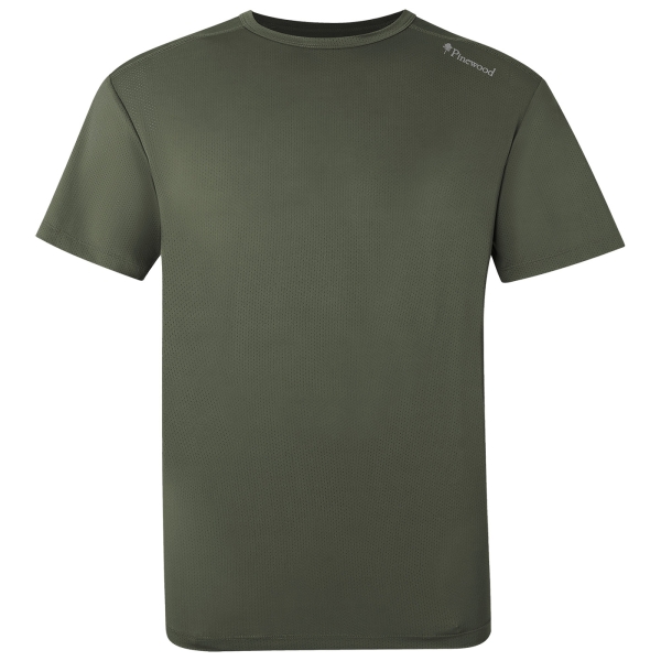 Functioneel T-shirt olijf