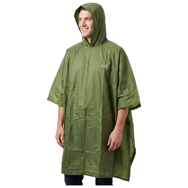 Regenponcho Traveller olijfgroen
