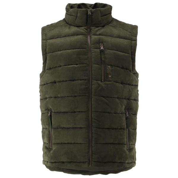 Outdoor vest olijf