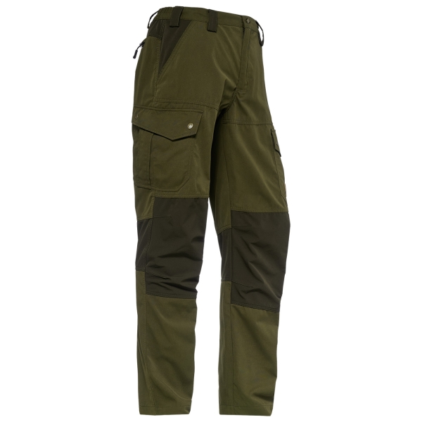 Outdoor stretch broek Münster olijf/bruin