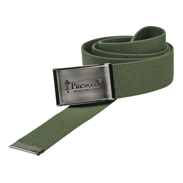 Canvas riem olijf