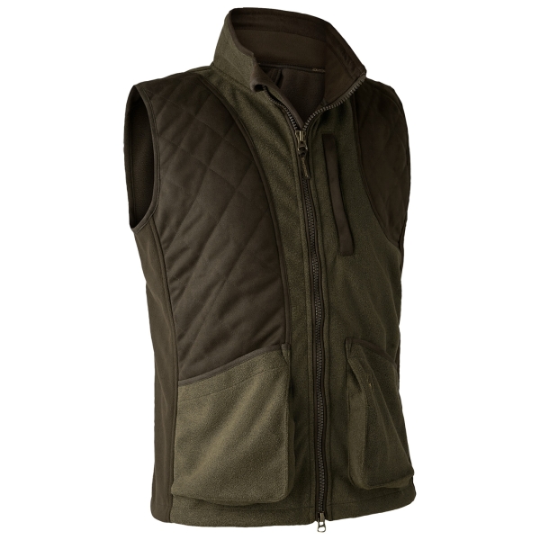 Jachtvest Gamekeeper groen-gemêleerd