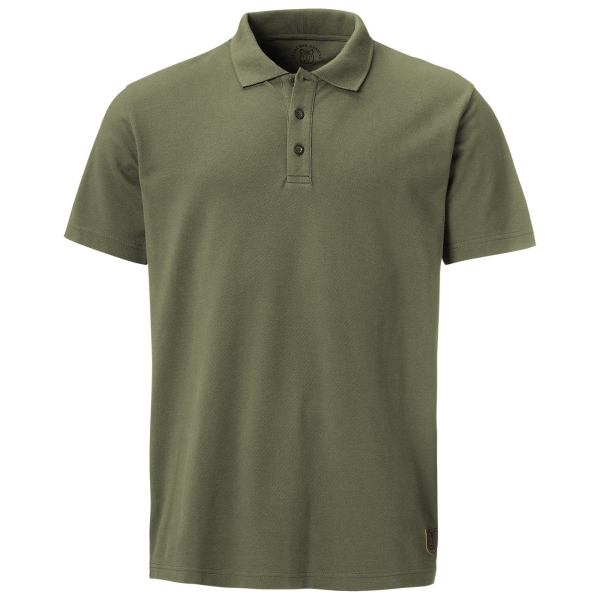 Piqué poloshirt olijf