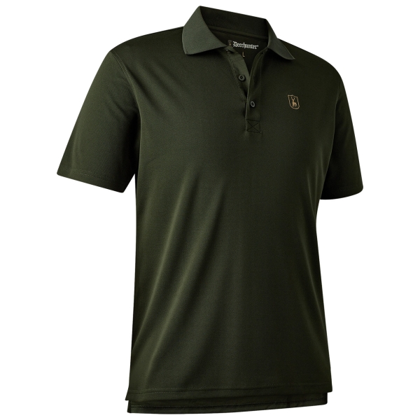 Klimaat poloshirt met 37,5 Technology olijf