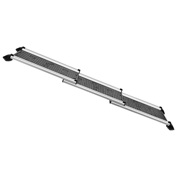 Aluminium telescopische oprijplaat