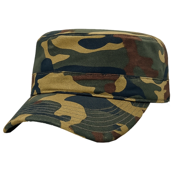 Legerpet in camouflageprint