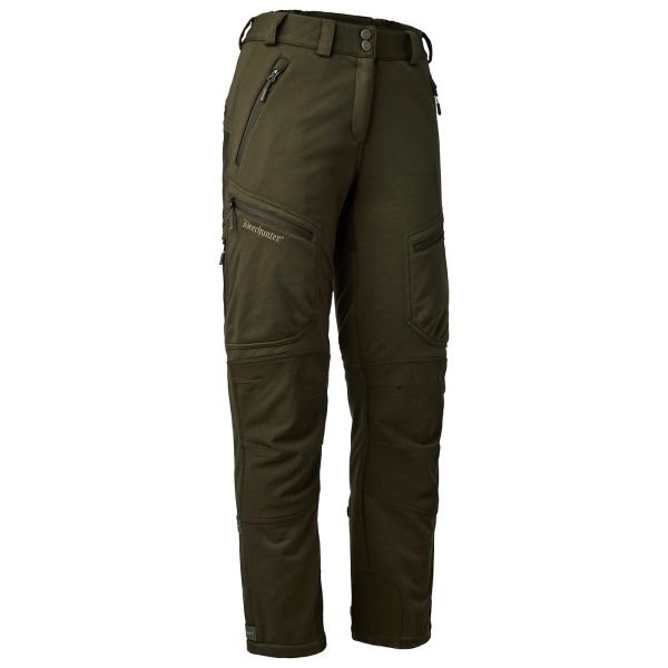 Dames softshell broek Excape olijf