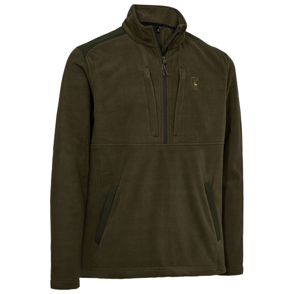 Klimaat fleece troyer met 37,5 Technology olive