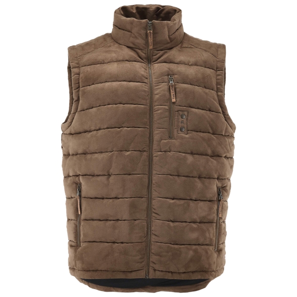 Outdoor gilet beige/bruin