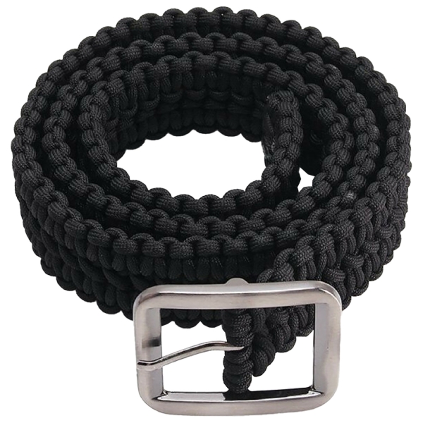 Paracord riem zwart