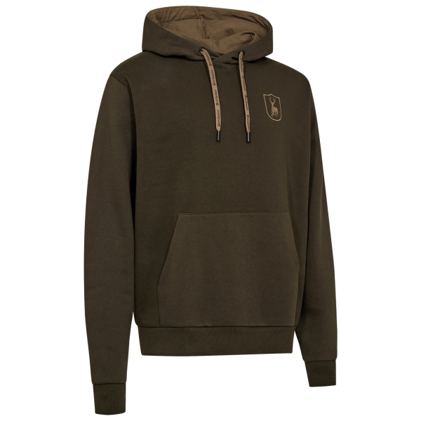 Sweatshirt met capuchon Logo olijf