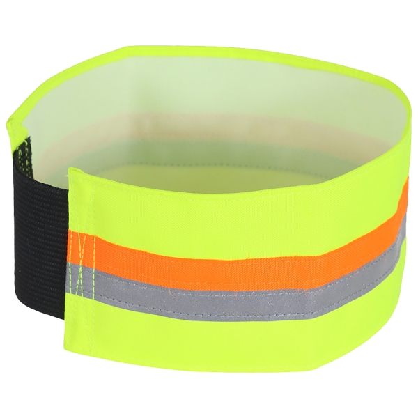 Signaalhalsband geel/oranje