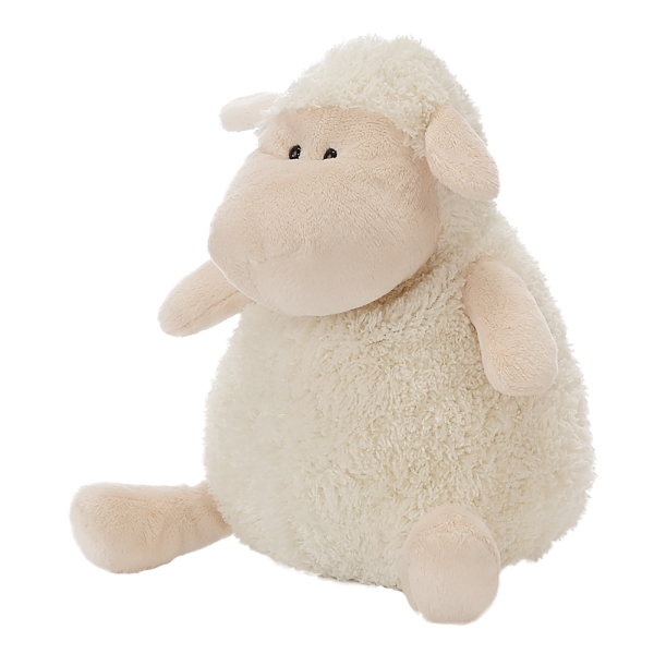 Zachte knuffel schaap wit