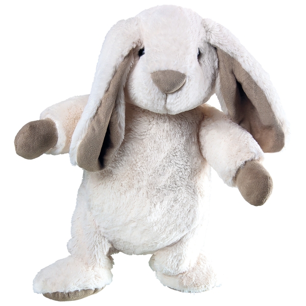 Warmwaterkruik knuffelkonijn Mümmelmann wit/beige