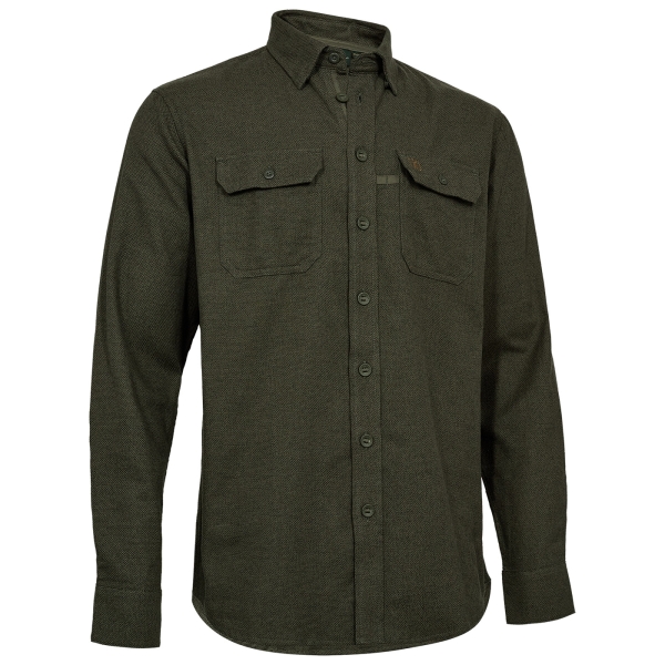 Langford overhemd olijf