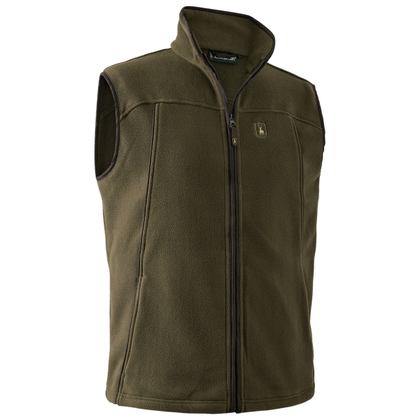 Eagle fleece vest olijf