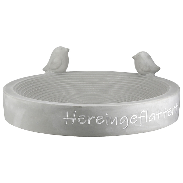 Vogelbad fladderde in