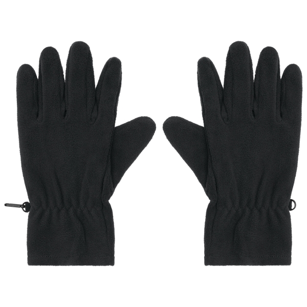 Fleece handschoenen zwart