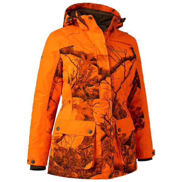 Dameswinterjas Eagle REALTREE EDGE SAFETY oranje