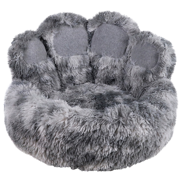 Comfortbed Paw, rond, grijs