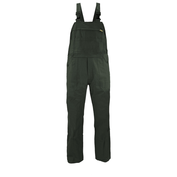 Comfort tuinbroek olijf