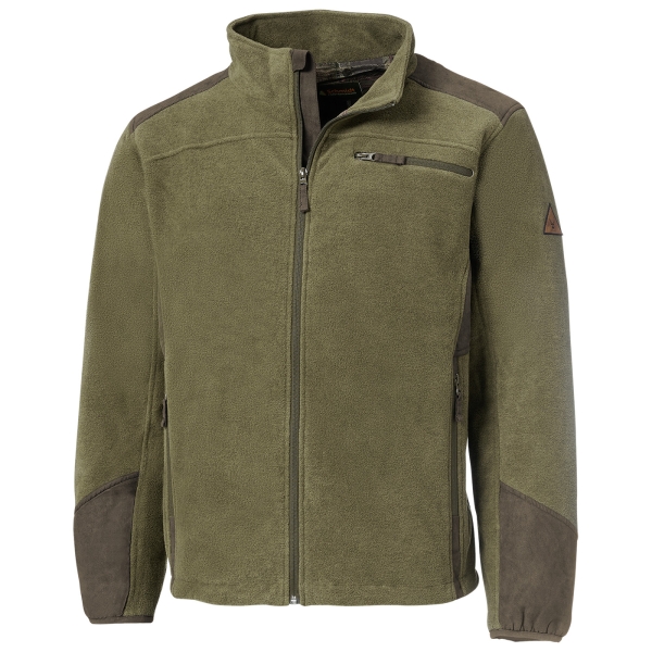 Malte fleece jack kaki/modder